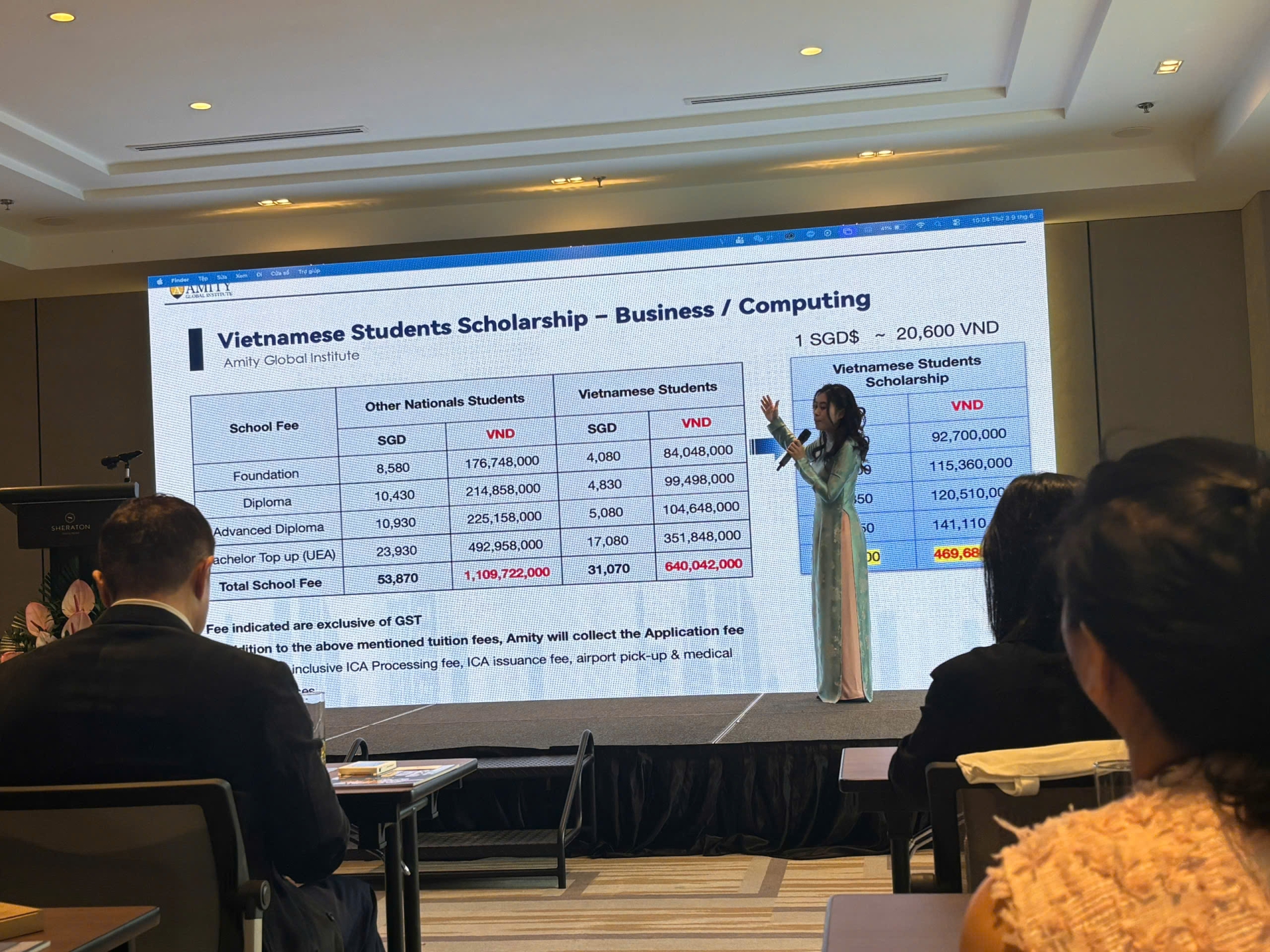 Khoảnh khắc ý nghĩa tại hội thảo của Amity Global Institute