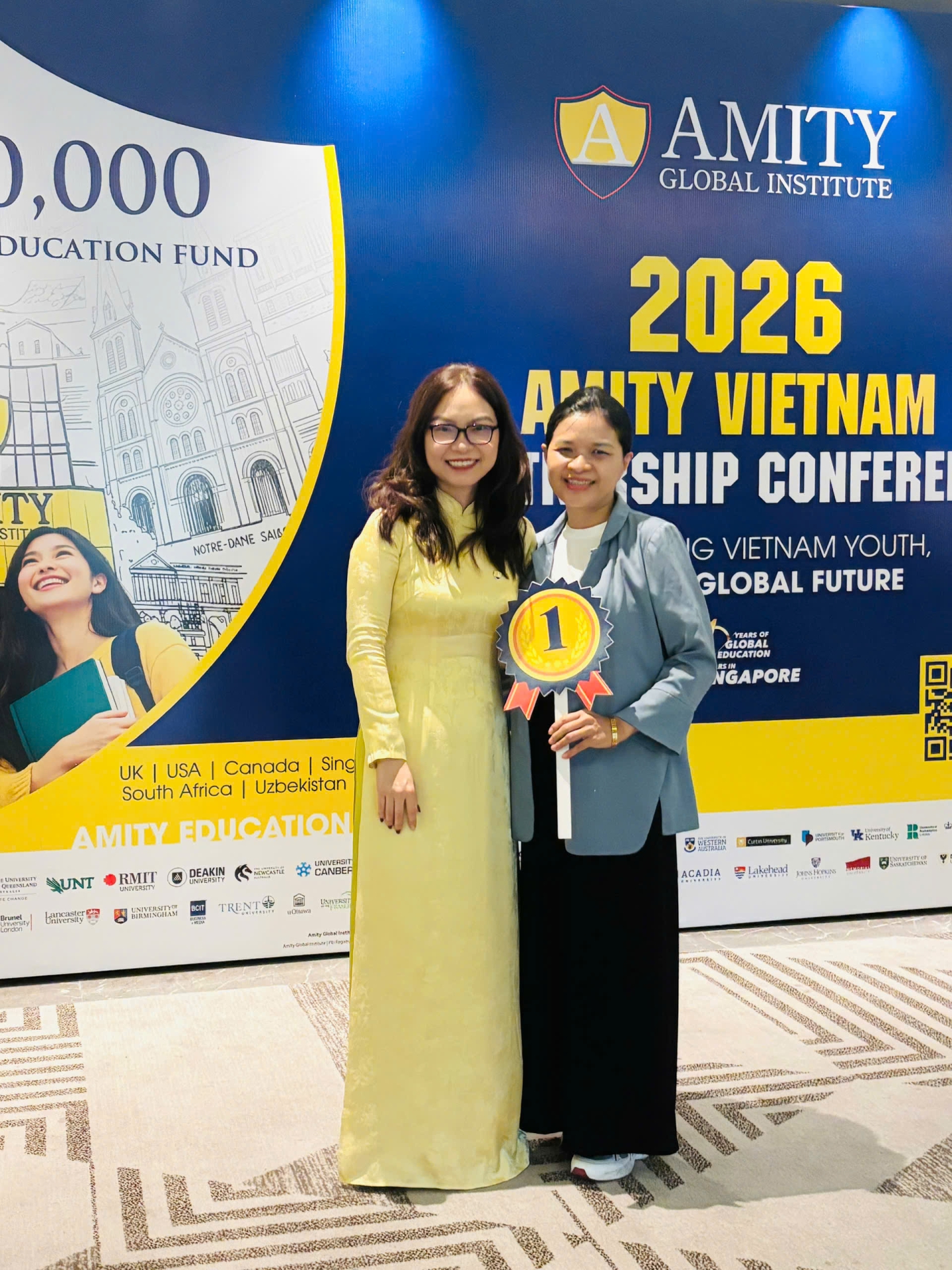 Khoảnh khắc ý nghĩa tại hội thảo của Amity Global Institute
