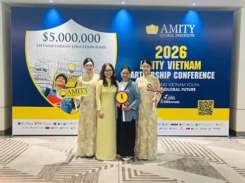Khoảnh khắc ý nghĩa tại hội thảo của  Amity Global Institute