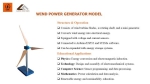 MÔ HÌNH MÁY PHÁT ĐIỆN BẰNG SỨC GIÓ – WIND POWER GENERATOR MODEL