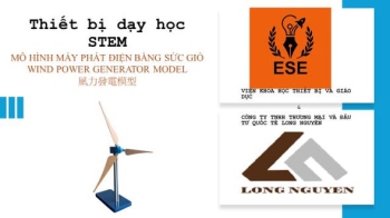 MÔ HÌNH MÁY PHÁT ĐIỆN BẰNG SỨC GIÓ – WIND POWER GENERATOR MODEL