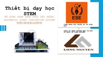 MÔ HÌNH STEM PHUN TƯỚI CÂY TRỒNG TỰ ĐỘNG – GIẢI PHÁP NÔNG NGHIỆP THÔNG MINH (IoT) TRONG LỚP HỌC