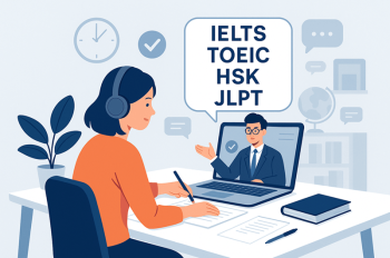 Thi chứng chỉ ngoại ngữ: 